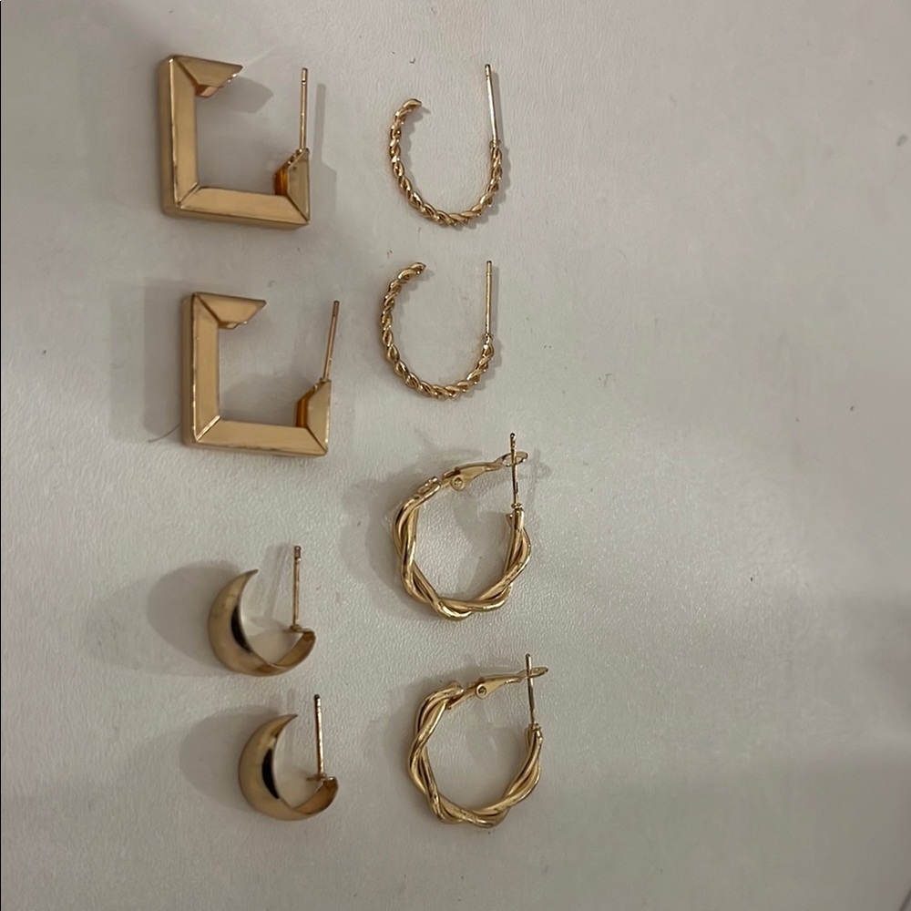 Gold Earrings